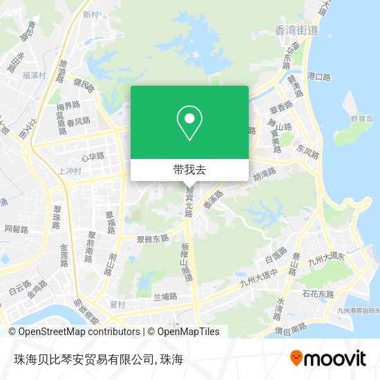 珠海贝比琴安贸易有限公司地图