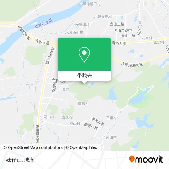 妹仔山地图