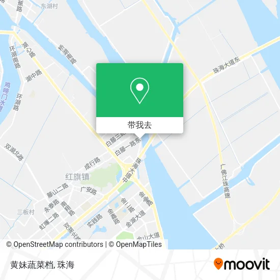 黄妹蔬菜档地图