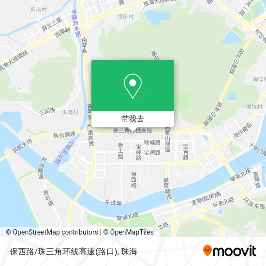 保西路/珠三角环线高速(路口)地图