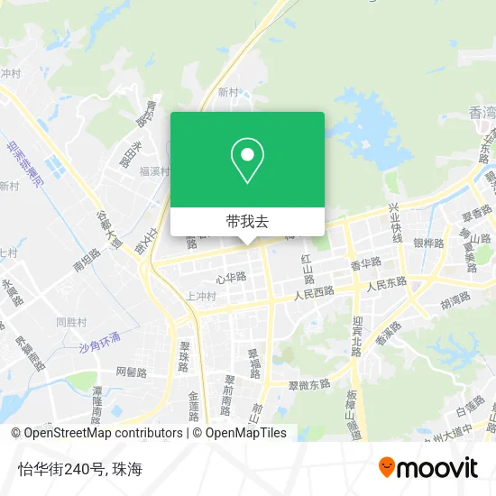 怡华街240号地图