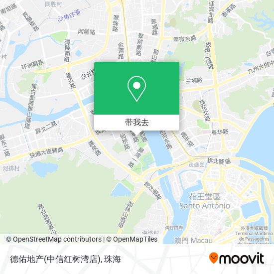 德佑地产(中信红树湾店)地图