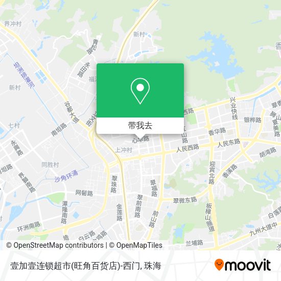 壹加壹连锁超市(旺角百货店)-西门地图