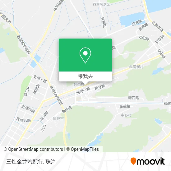 三灶金龙汽配行地图