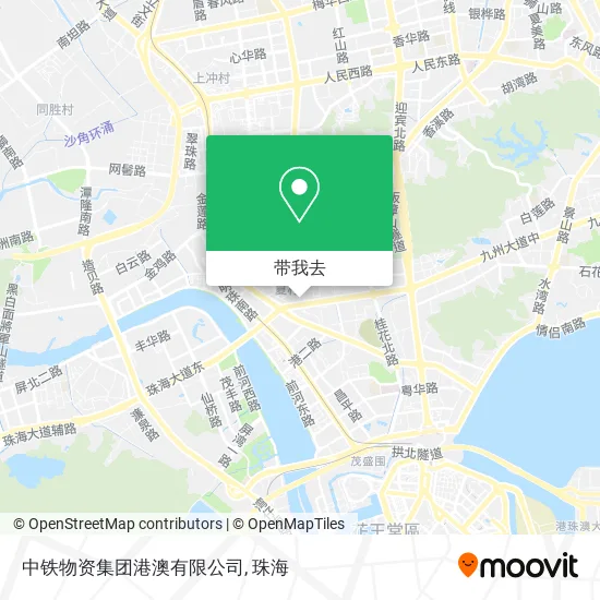 中铁物资集团港澳有限公司地图