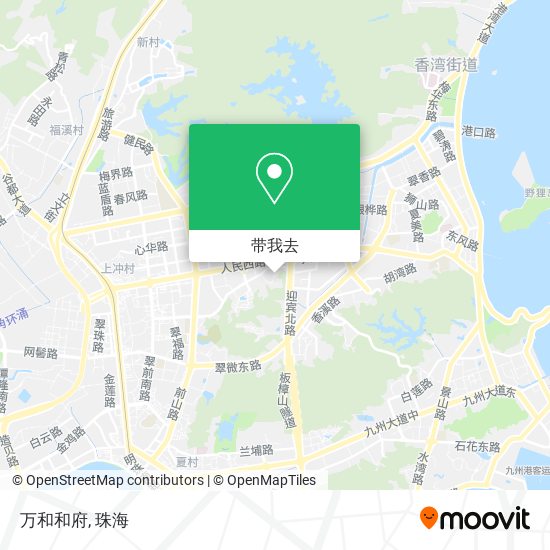 万和和府地图