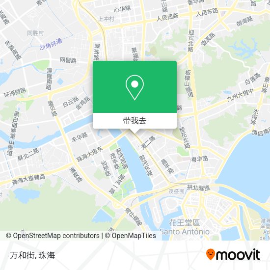 万和街地图