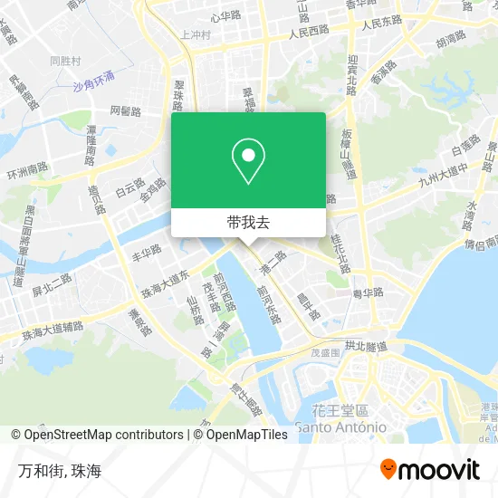 万和街地图