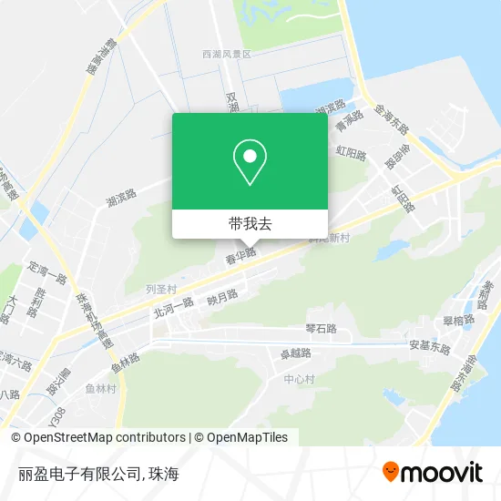丽盈电子有限公司地图