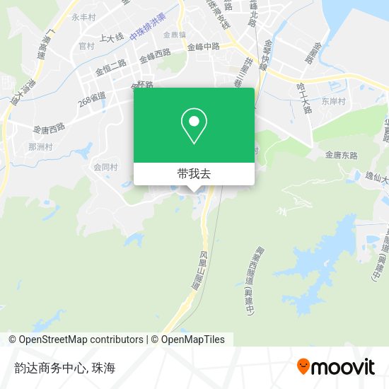 韵达商务中心地图