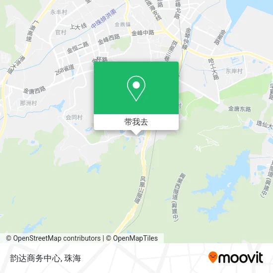 韵达商务中心地图