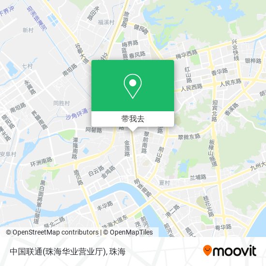 中国联通(珠海华业营业厅)地图