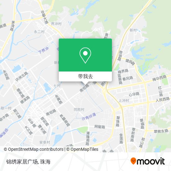锦绣家居广场地图