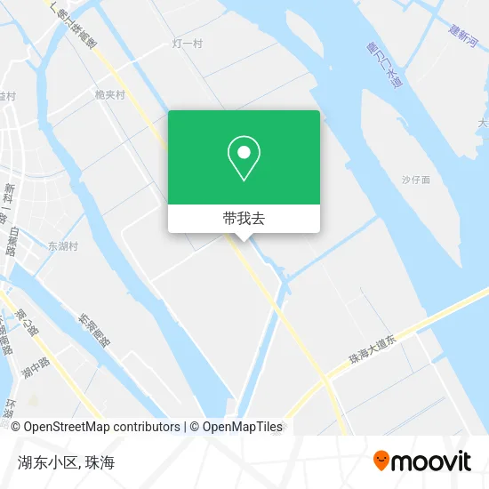 湖东小区地图