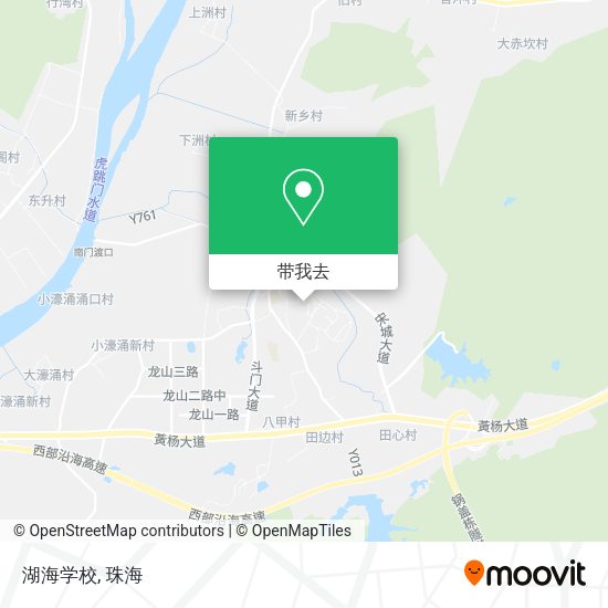 湖海学校地图