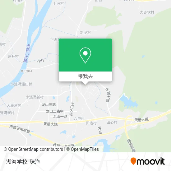 湖海学校地图