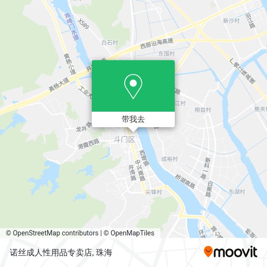 诺丝成人性用品专卖店地图