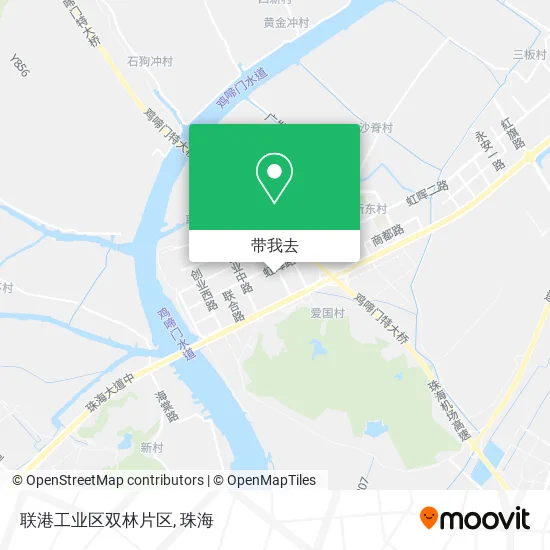 联港工业区双林片区地图