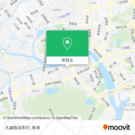 凡威电动车行地图