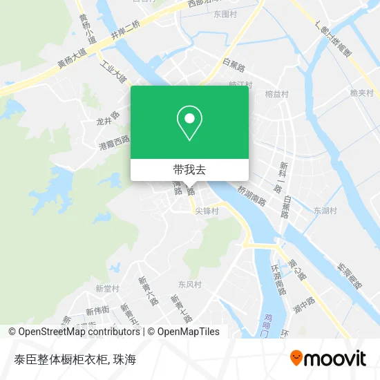 泰臣整体橱柜衣柜地图