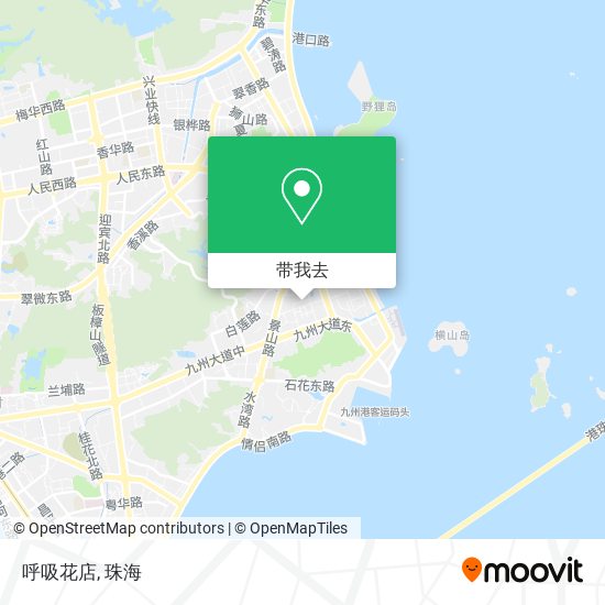 呼吸花店地图