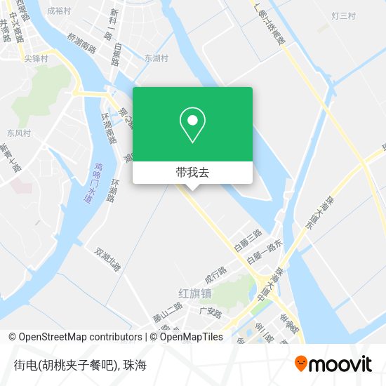 街电(胡桃夹子餐吧)地图