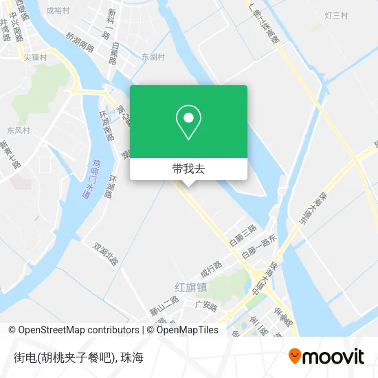 街电(胡桃夹子餐吧)地图