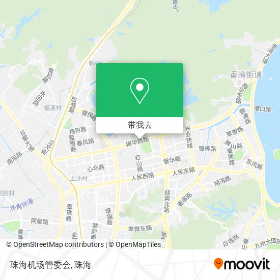 珠海机场管委会地图