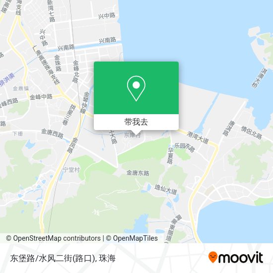 东堡路/水风二街(路口)地图