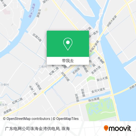 广东电网公司珠海金湾供电局地图