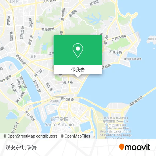 联安东街地图