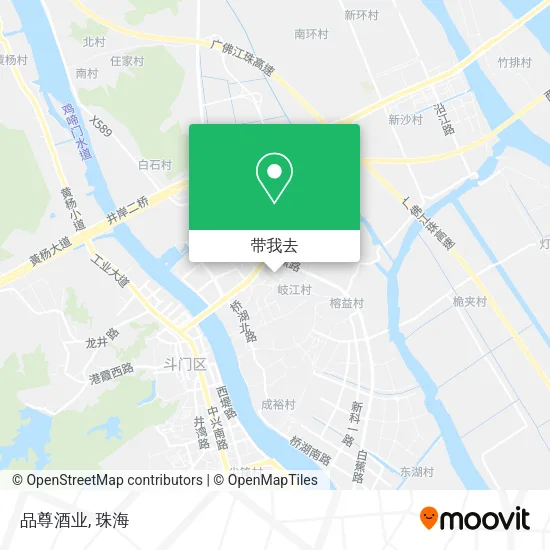 品尊酒业地图