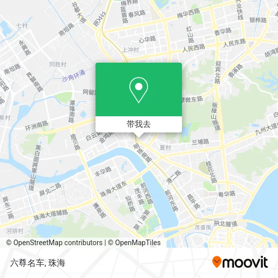 六尊名车地图