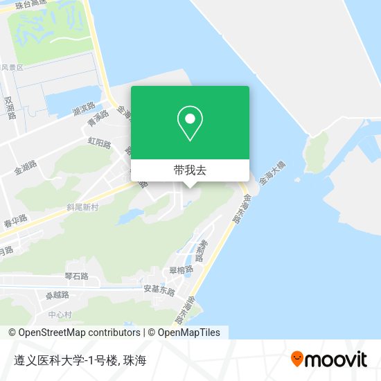 遵义医科大学-1号楼地图