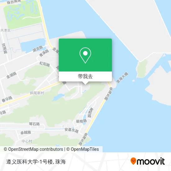 遵义医科大学-1号楼地图