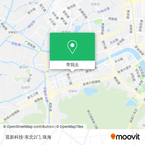 晨新科技-东北2门地图