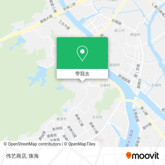 伟艺商店地图