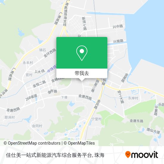 佳仕美一站式新能源汽车综合服务平台地图