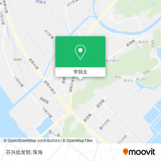 芬兴批发部地图
