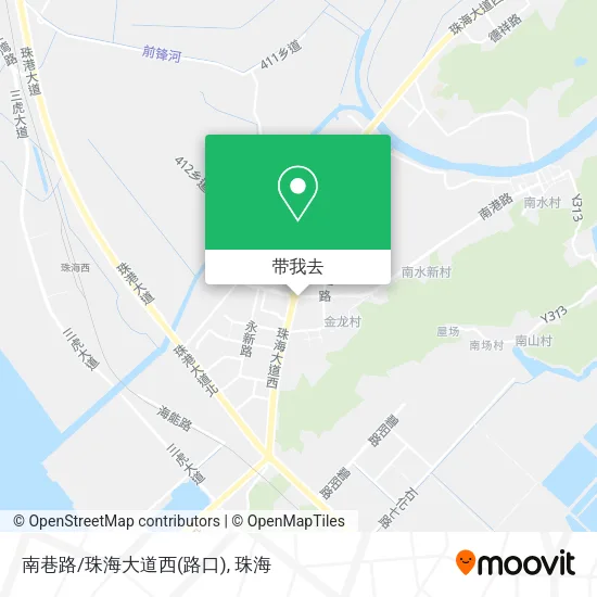 南巷路/珠海大道西(路口)地图