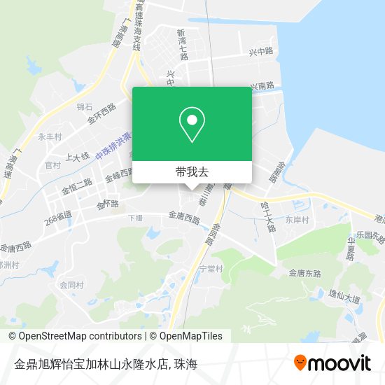 金鼎旭辉怡宝加林山永隆水店地图