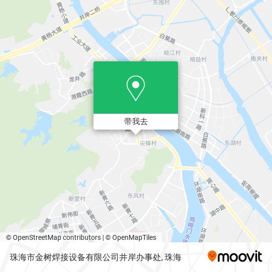 珠海市金树焊接设备有限公司井岸办事处地图