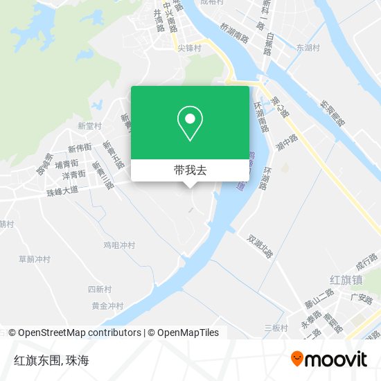 红旗东围地图