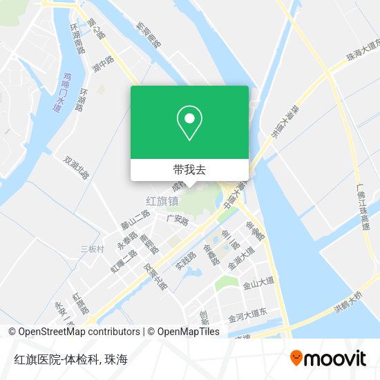 红旗医院-体检科地图