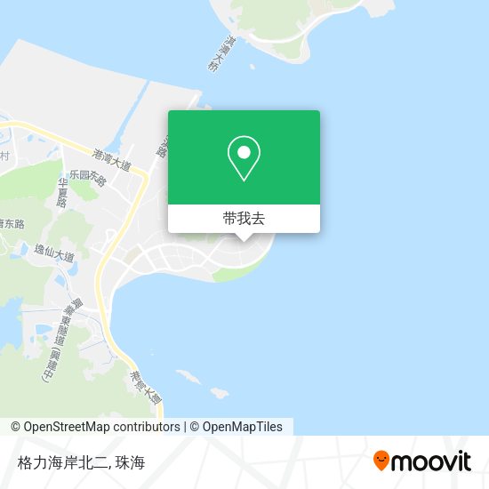 格力海岸北二地图