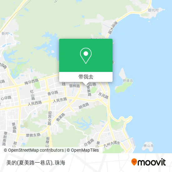 美的(夏美路一巷店)地图