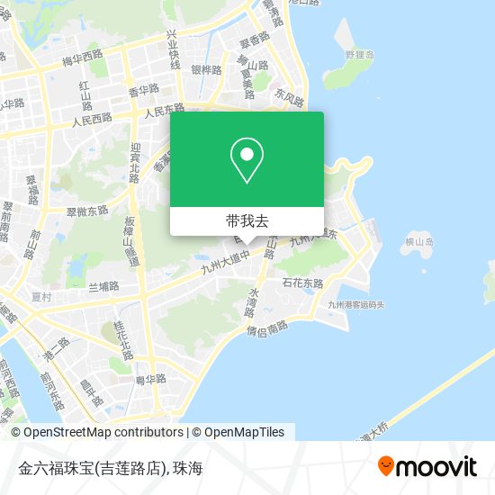 金六福珠宝(吉莲路店)地图