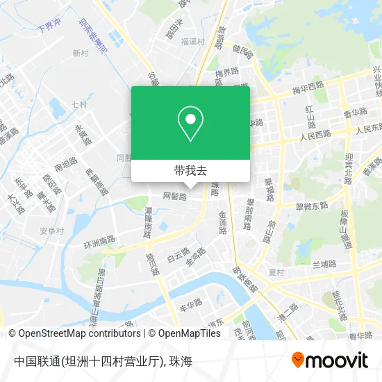 中国联通(坦洲十四村营业厅)地图