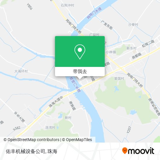 佑丰机械设备公司地图