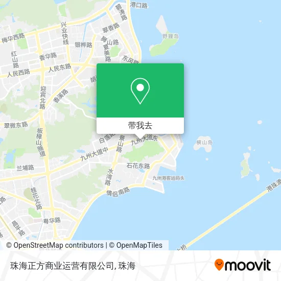 珠海正方商业运营有限公司地图